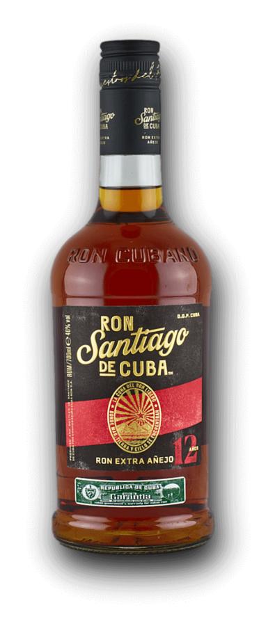 Santiago de Cuba 12YO Extra Añejo 40% 0,7L (holá láhev)
