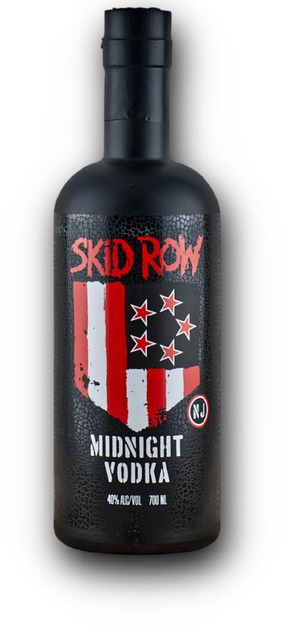 Skid Row Midnight Vodka 40% 0,7L (holá láhev)