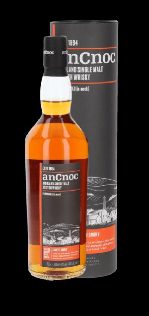 anCnoc Lightly Smoky Peated Sherry Cask 40% 0,7L (tuba)