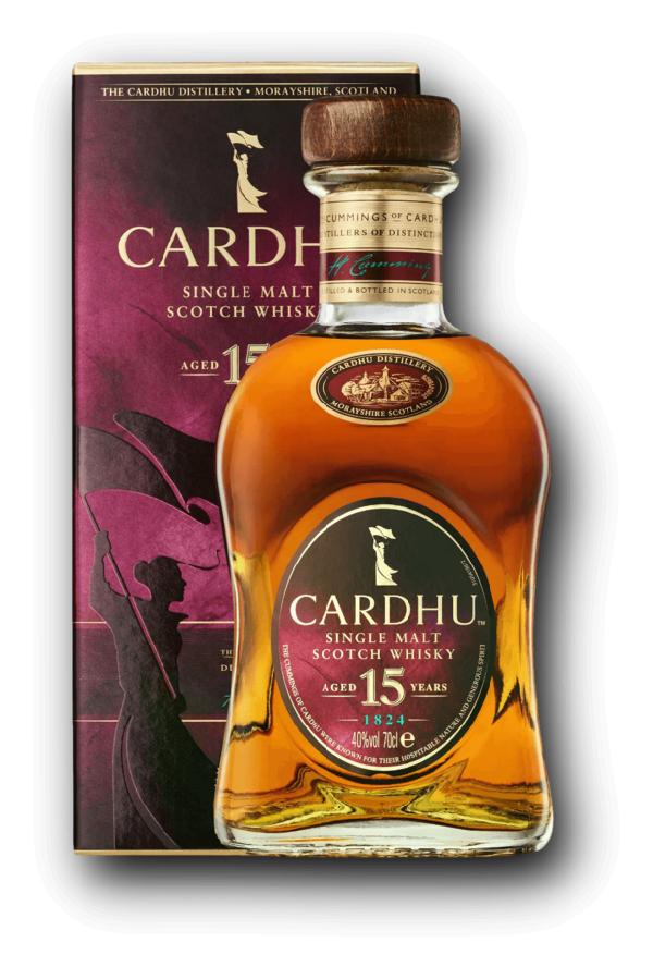 Cardhu 15YO Speyside single malt whisky 40% 0,7 l