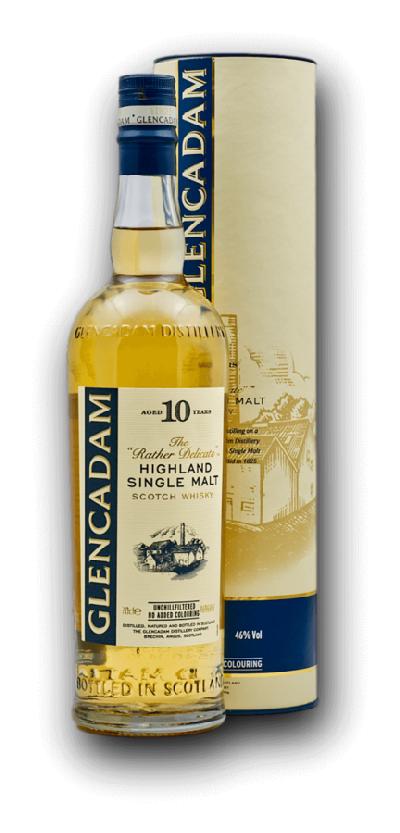 Glencadam 10YO 46% 0,7L (tuba)