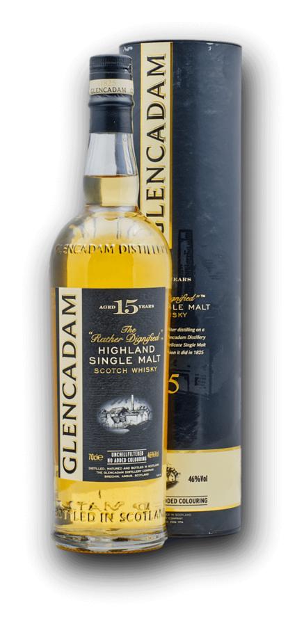 Glencadam 15YO 46% 0,7L (tuba)