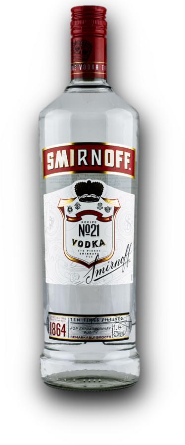Smirnoff N°. 21 37,5% 1,0L (holá láhev)