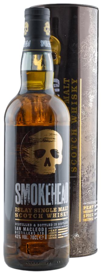 Smokehead Peated Single Malt Scotch Whisky 43% 0,7 l – tuba