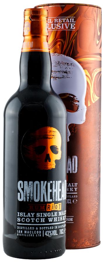 Smokehead Riot Rum Cask Finish Whisky 43% 0,7 l – tuba