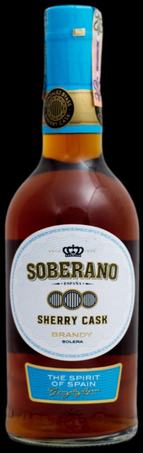 Soberano Sherry Cask Solera 36% 0,7L (holá láhev)