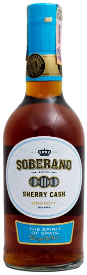 Soberano Sherry Cask Solera Brandy 36% 0,7 l