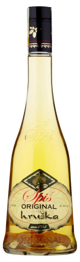 Spiš Originál Hruška Hruškový Destilát 40% 0,7l