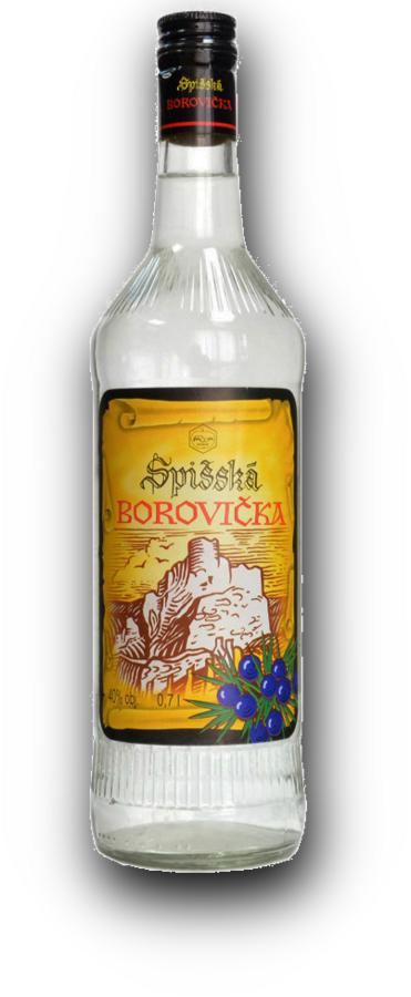 Spišská Borovička 40% 0,7l – tradiční slovenský výrobek