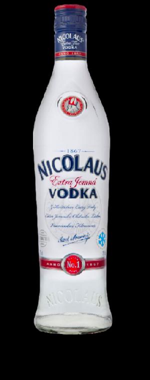 Nicolaus Vodka Extra Jemná 38% 0,7l (holá láhev)