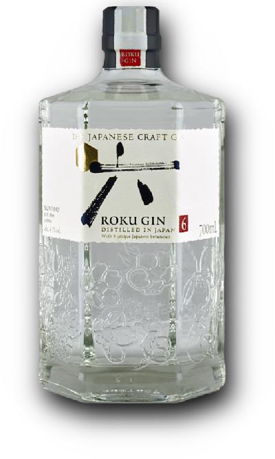 Suntory Roku Gin 43% 0,7L (holá láhev)