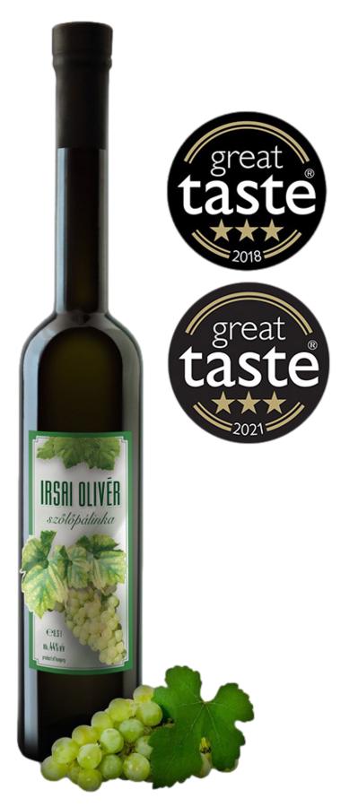 Szicsek Irsai Olivér – Hroznovice 44% 0,5L