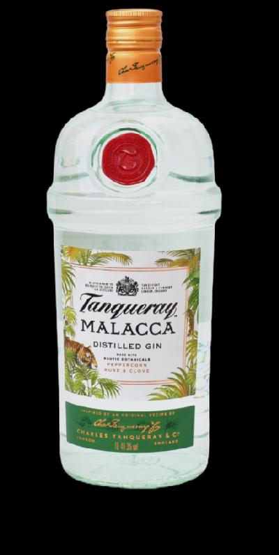 Tanqueray Malacca 41.3% 1L (holá láhev)