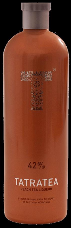 Tatratea Peach Tea 42% 0.7l (holá láhev)