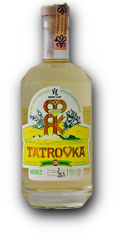 Tatrovka Horec 42% 0,7L (holá láhev)