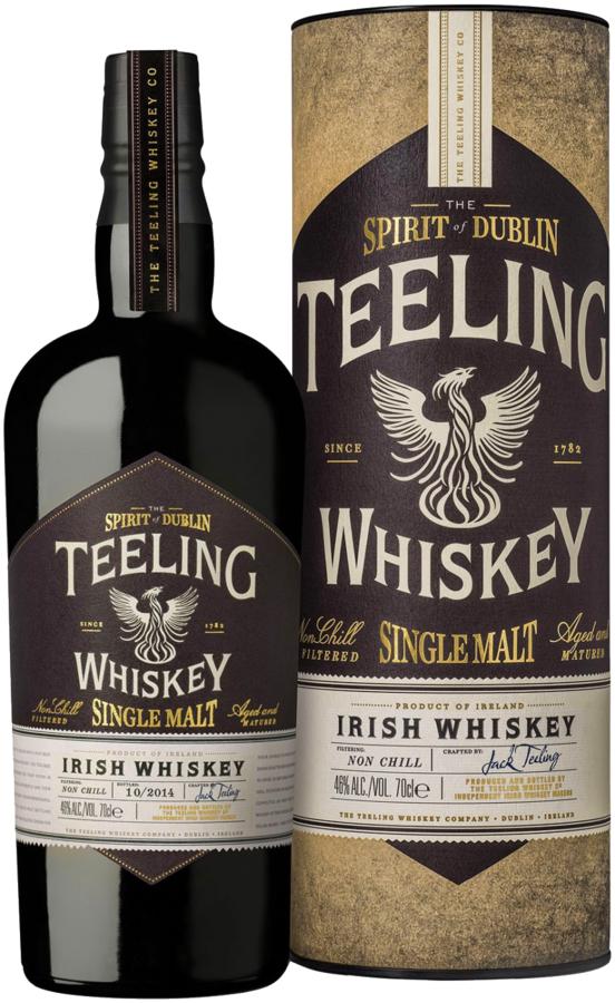 Teeling Single Malt 46% 0,7l – irská single malt (tuba)