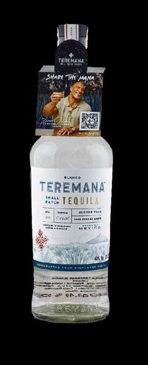 Teremana Tequila Blanco 100% Agave 40% 0,7L (holá láhev)