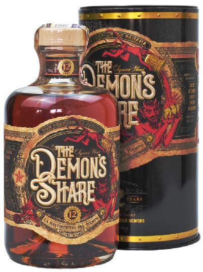 The Demon's Share 12YO La Recompensa Rum 41% 0,7L (tuba)