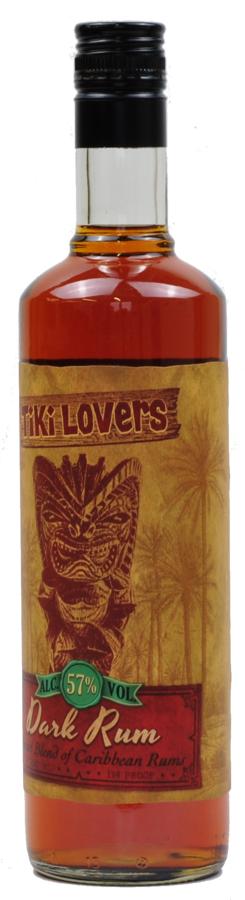 Tiki Lovers Dark Rum 57% 0,7l (holá láhev)