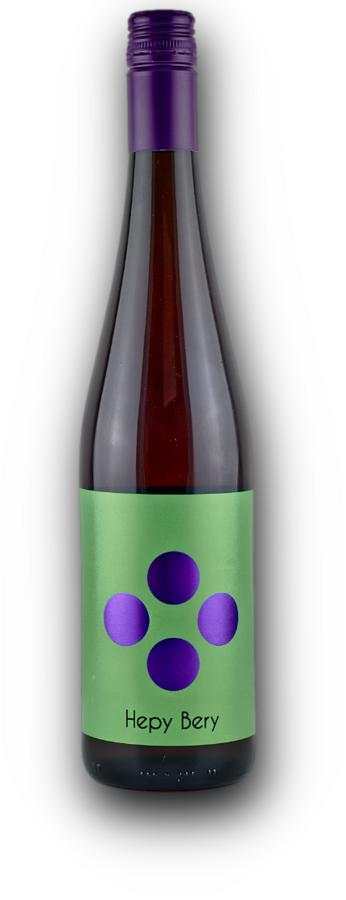 Hepy Bery Blackcurrant BIO Víno s Černým Rybízem 9,5% 0,75L