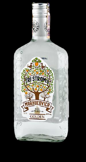 Golden Tri Stromy Marhuľovica 42% 0,7L (holá láhev)