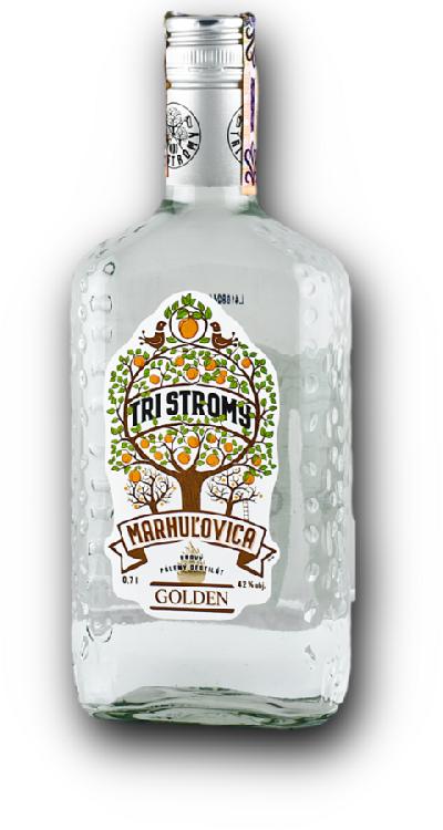 Golden Tri Stromy Meruňkovice 42% 0,7L