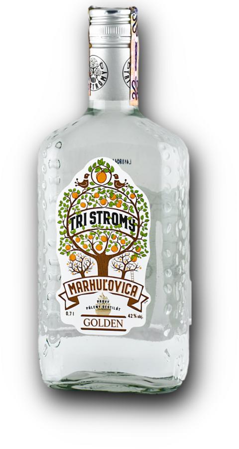 Golden Tri Stromy Meruňkovice 42% 0,7L