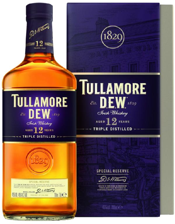 Tullamore Dew 12YO irská whisky 40% 0,7 l