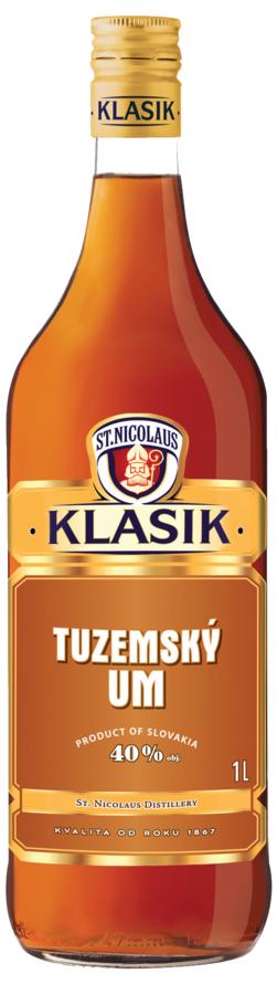 Tuzemský Um Nicolaus 40% 1l (holá láhev)