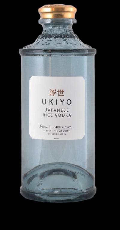 Ukiyo Japanese Rice Vodka 40% 0,7L (holá láhev)