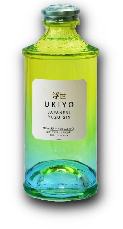 Ukiyo Japanese Yuzu Gin 40% 0,7l (holá láhev)