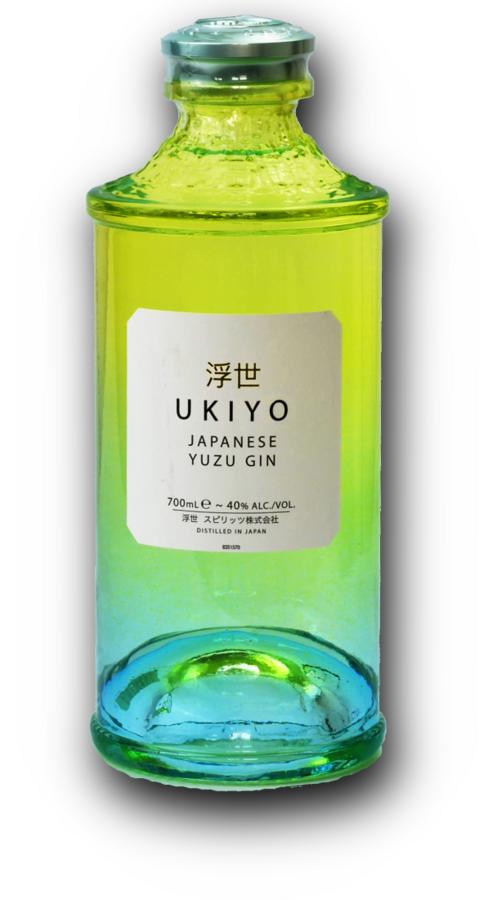 Ukiyo Japanese Yuzu Gin 40% 0,7l (holá láhev)