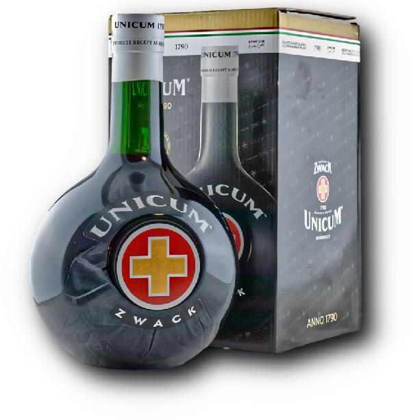 Unicum Zwack 40% 3,0 l — karton