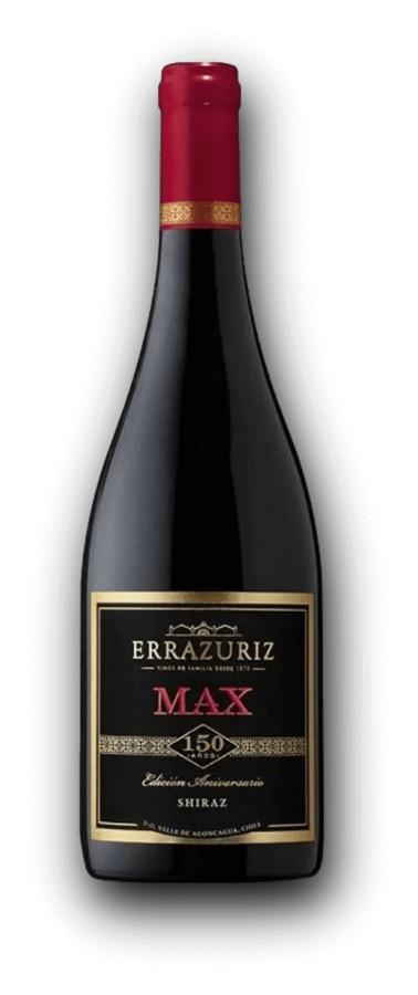 Errazuris Max Shiraz 2021 Edición Aniversario 150 Anos 14% 0,75L (holá láhev)
