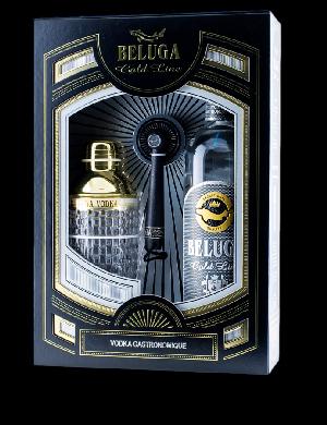 Beluga Gold Line 40% 0.7L (dárkové balení se shakerom)