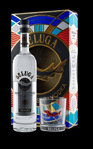 Beluga Noble 40% 0,7L (dárkové balení s 1 sklenicí)