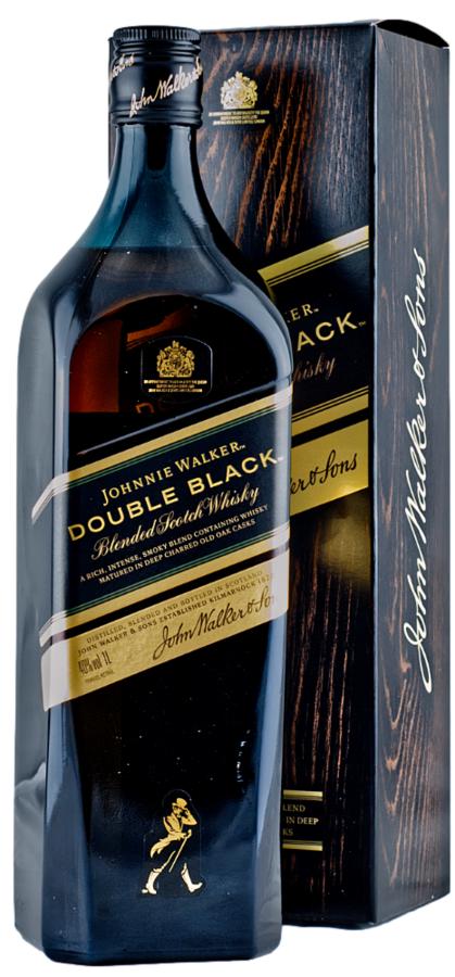 Johnnie Walker Double Black skotská whisky 40% 1 l