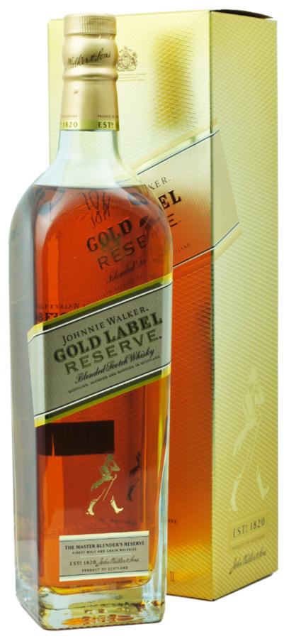 Johnnie Walker Gold Label Reserve Scotch Whisky 40 % 1,0 l – karton