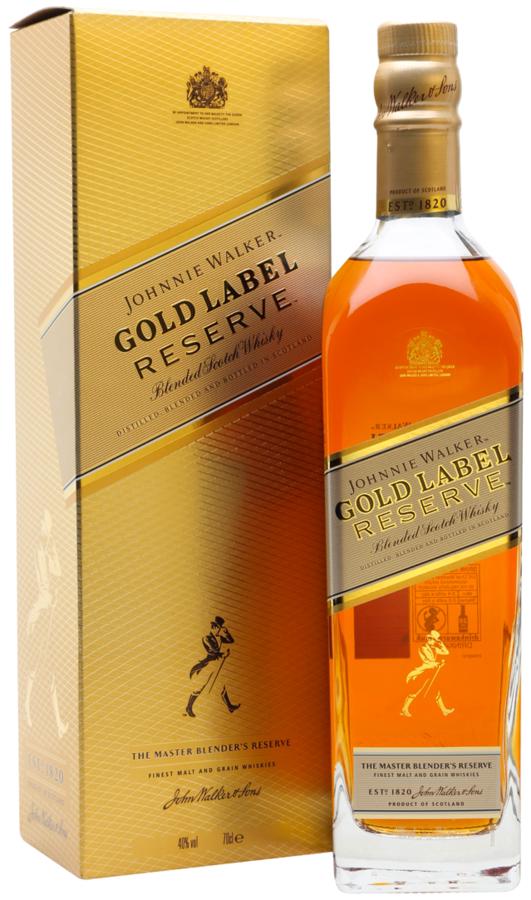 Johnnie Walker Gold Reserve Blended Scotch Whisky 40% 0,7l