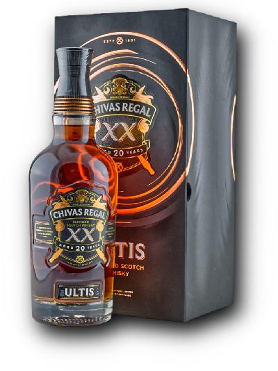 Chivas Regal Ultis XX 20YO – skotská whisky, 40 %, 0,7 l (kazeta)
