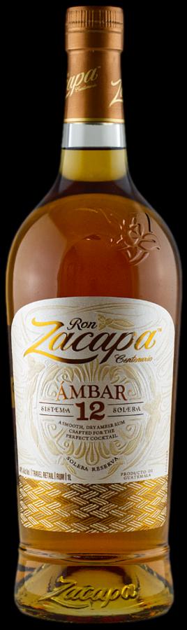 Zacapa Ámbar Solera 12 40% 1L (holá láhev)