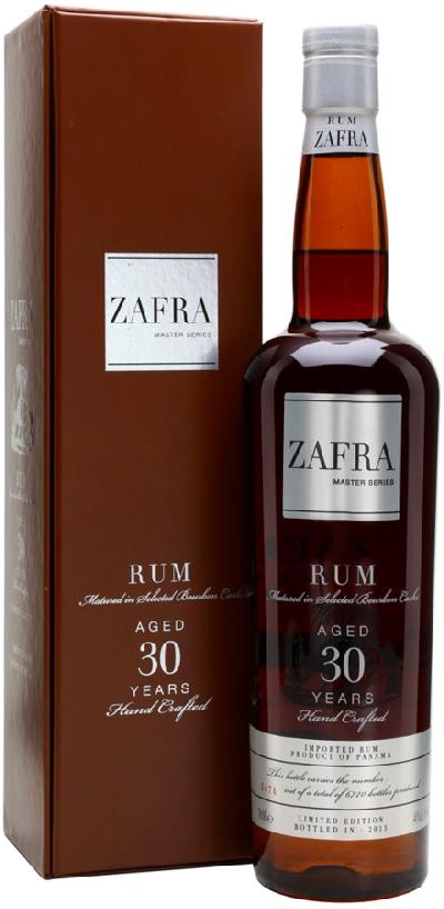 Zafra 30YO Master Series 40% 0,7L (karton)