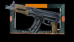 Kalashnikov AK 47 Vodka 38% 0.5L (dárkové balení kazeta)