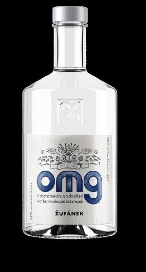 Žufánek OMG /OH MY GIN/ 45% 0,5L (holá láhev)