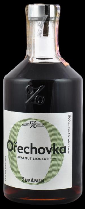 Žufánek Ořechovka 35% 0.5L (holá láhev)