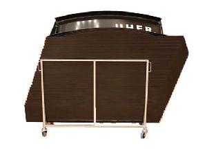 UHER IFF florbalové mantinely bílá 20 x 10 m