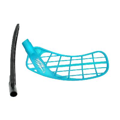 Čepel Salming Hawk Endurance modrá Levá (levá ruka dole) středně tvrdá (PE)