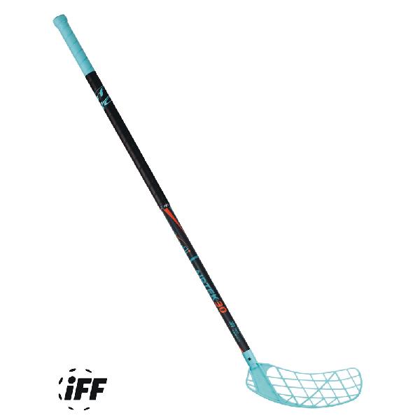 Accufli AirTek A85 IFF Teal florbalová hůl pravá 85 cm – tyrkysová
