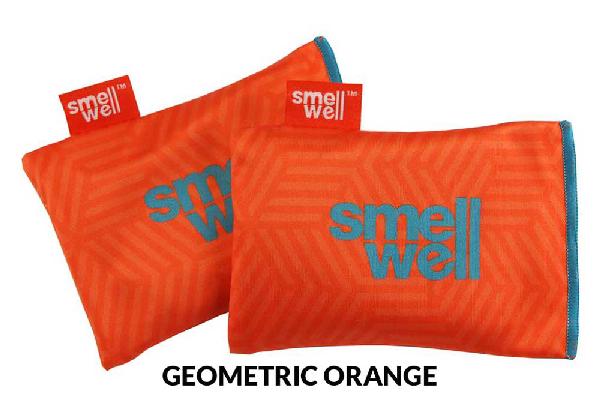 SmellWell deodorizér Geometric Orange – absorbér zápachu a vlhkosti