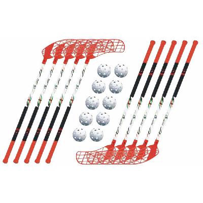 Set Accufli AirTek A80 Orange (10 hokejek) 80 cm (= 91 cm) 7x levá / 3x pravá